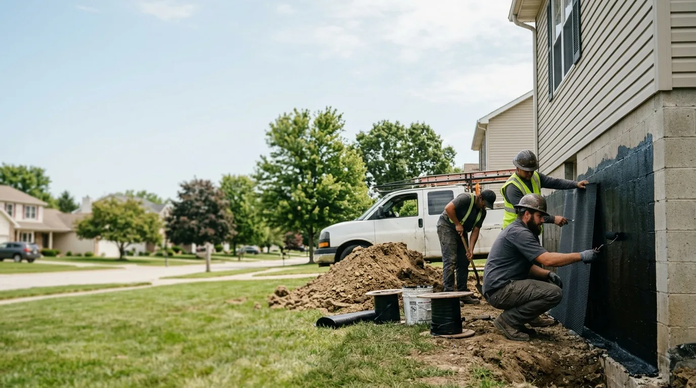 Basement Waterproofing in Olive Branch, IL near me